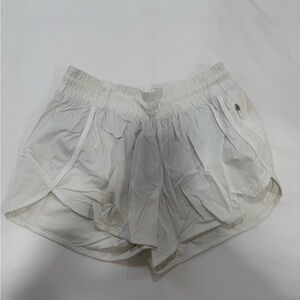 lululemon athletica White Athletic Shorts